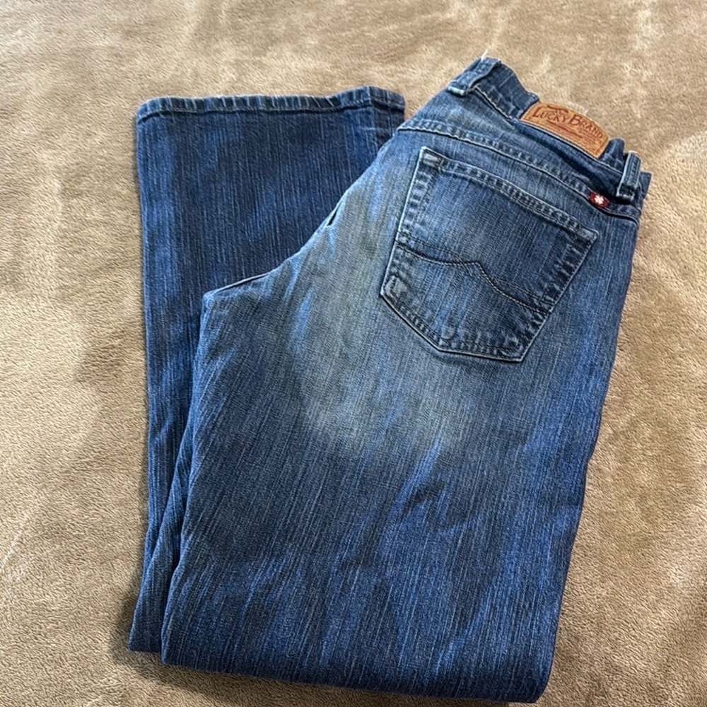Lucky Brand Woman’s Neapolitan Easy Rider Blue Jeans‎ - Picture 2 of 11